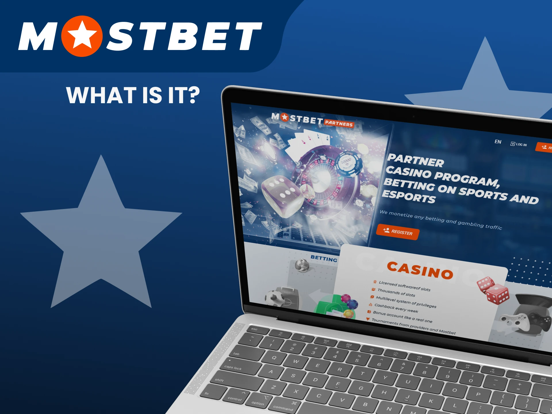 We will tell you about the affiliate program from Mostbet.