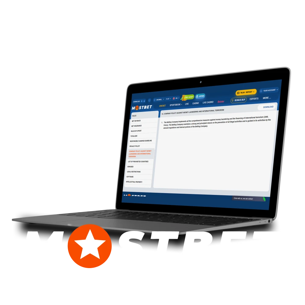 Mostbet always fights fraud on the site.