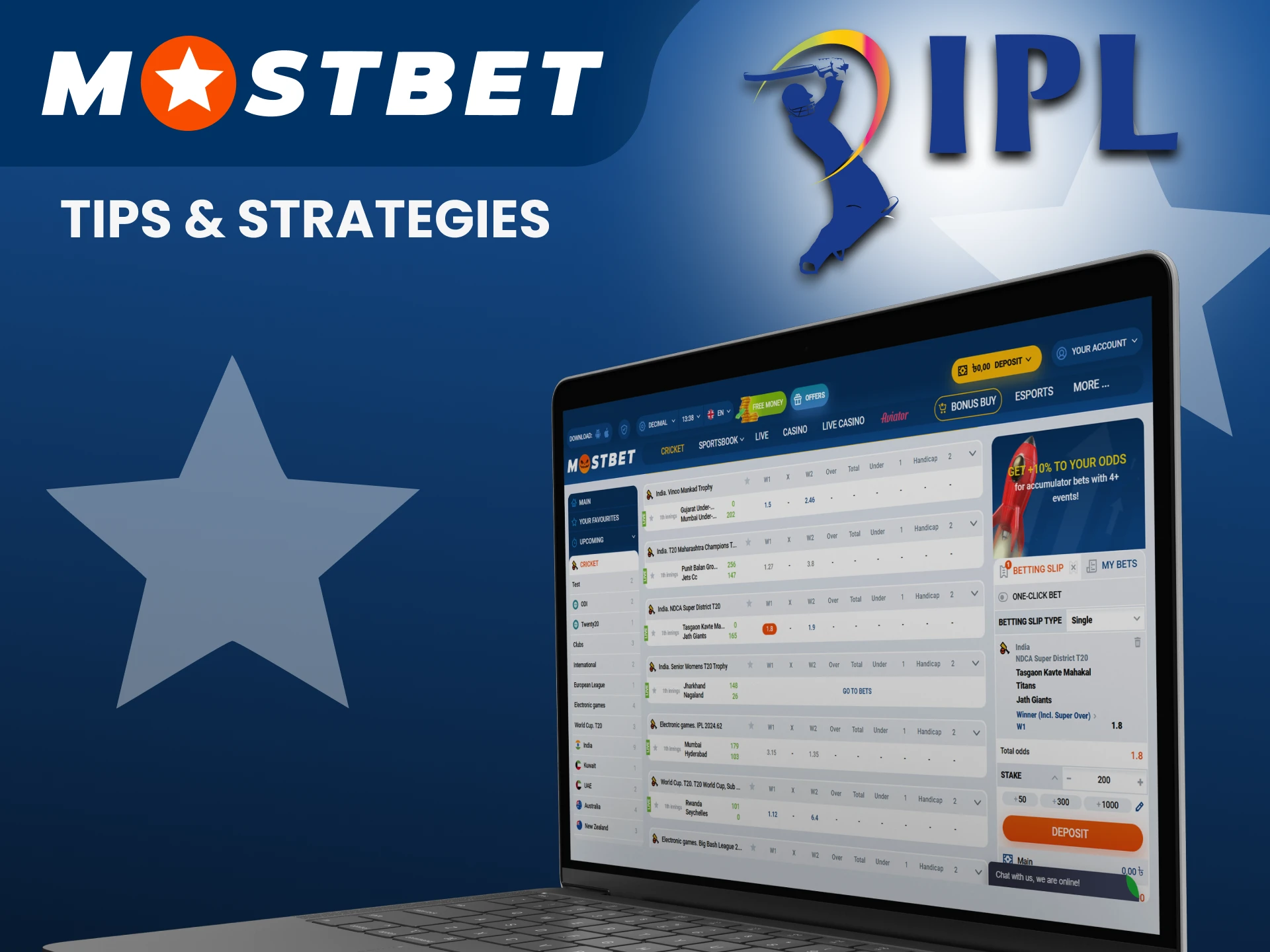 Learn winning IPL betting strategies from Mostbet.