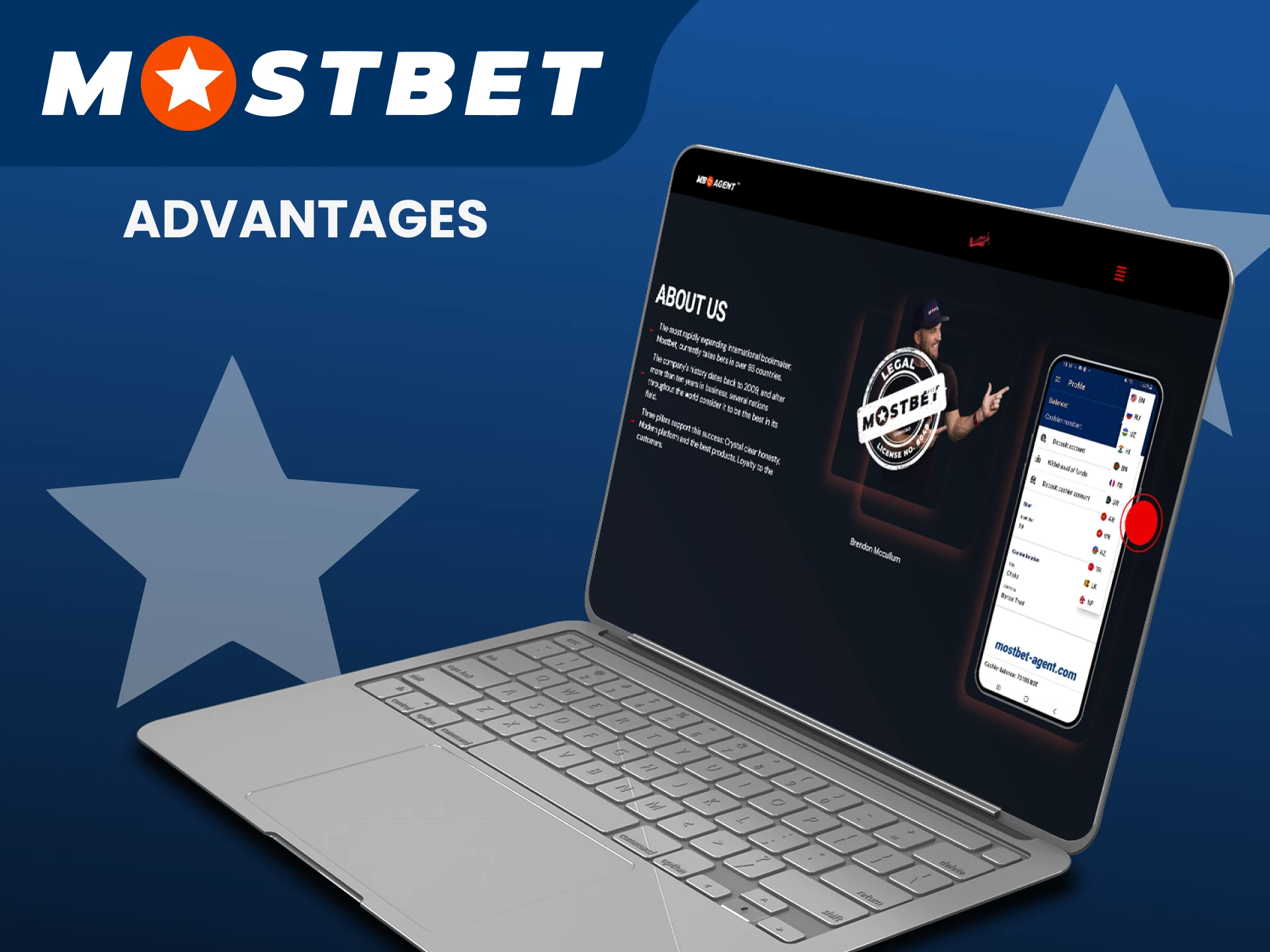 The Mostbet agent program has many advantages.