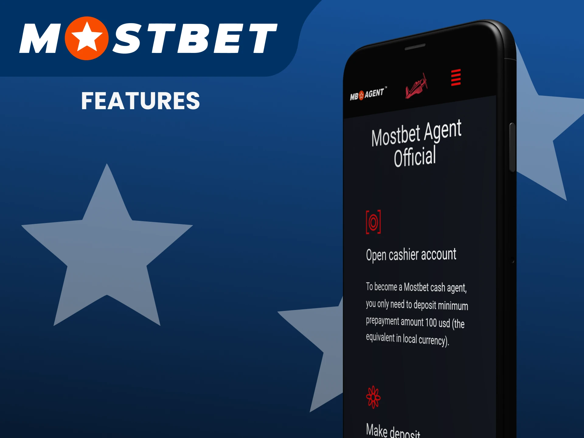 Explore the capabilities of the Mostbet agent application.