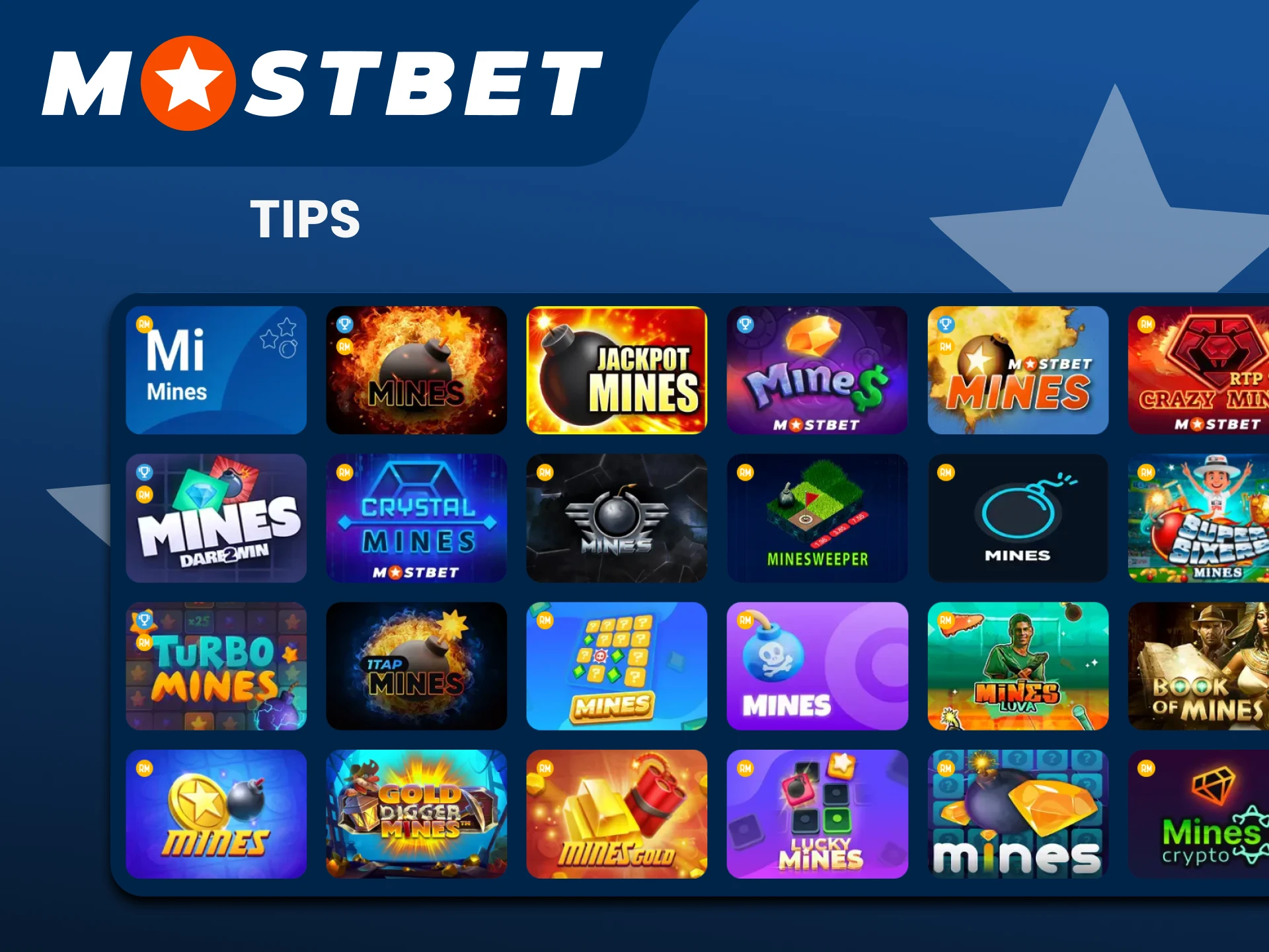 Check out the tips for Mina games from Mostbet.